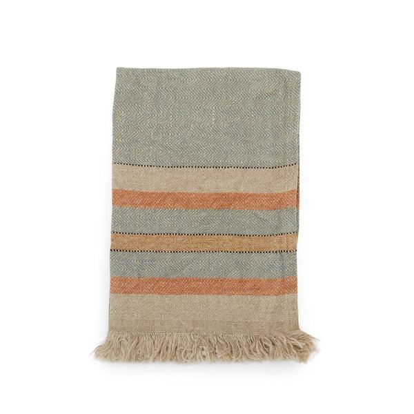 Small Fouta Guest Towel in Multi Stripe