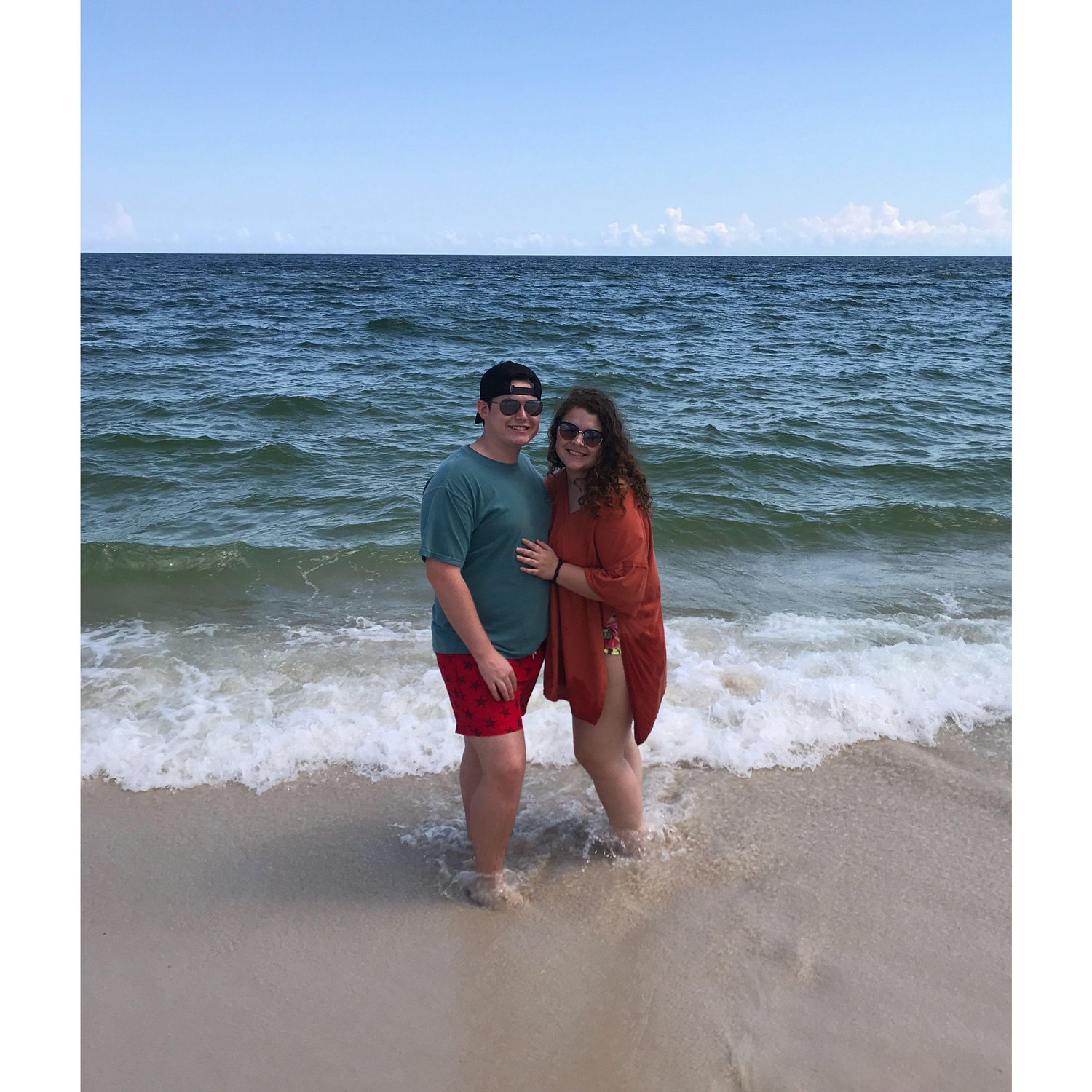Beach trip in May 2018