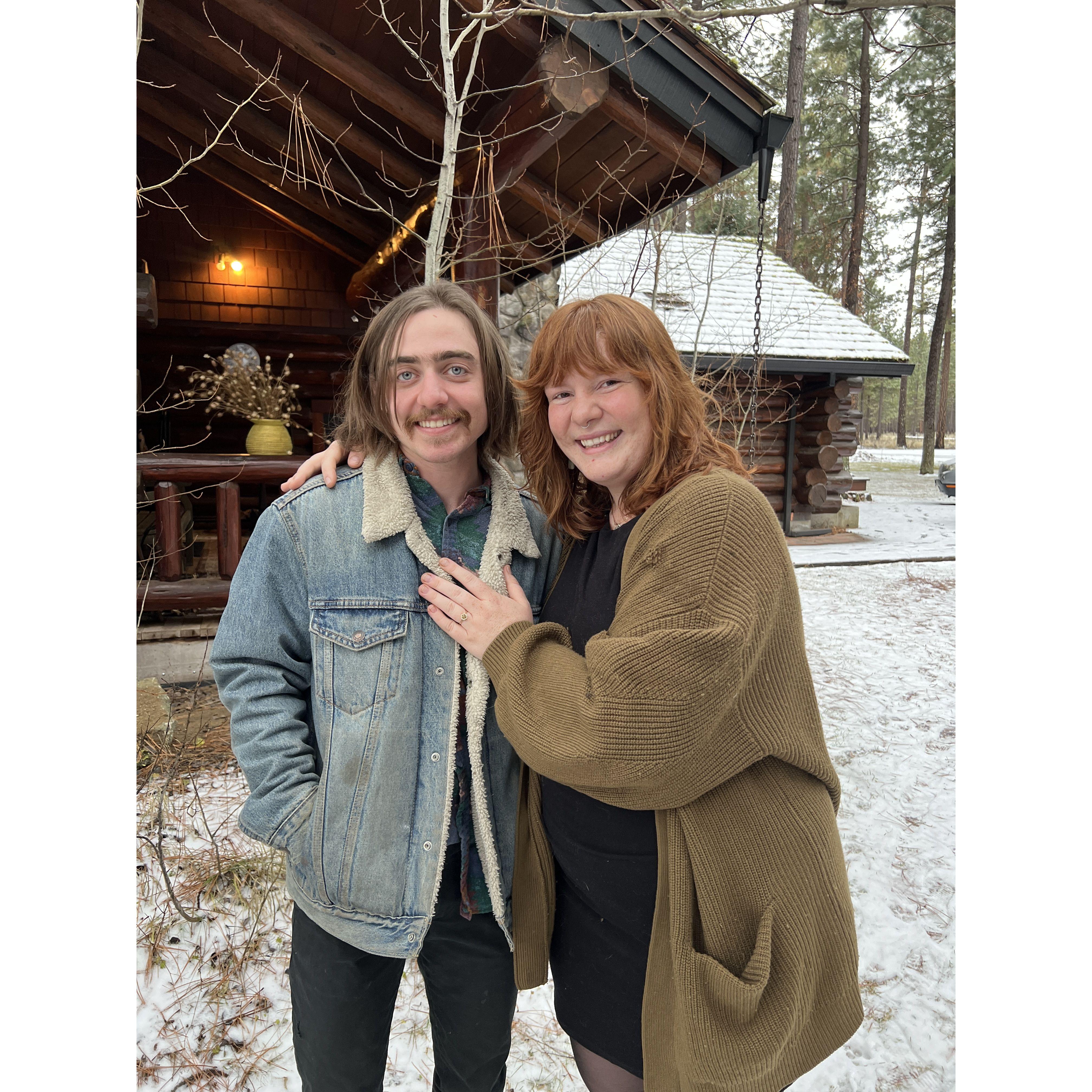 Getting engaged in Camp Sherman was PERFECT