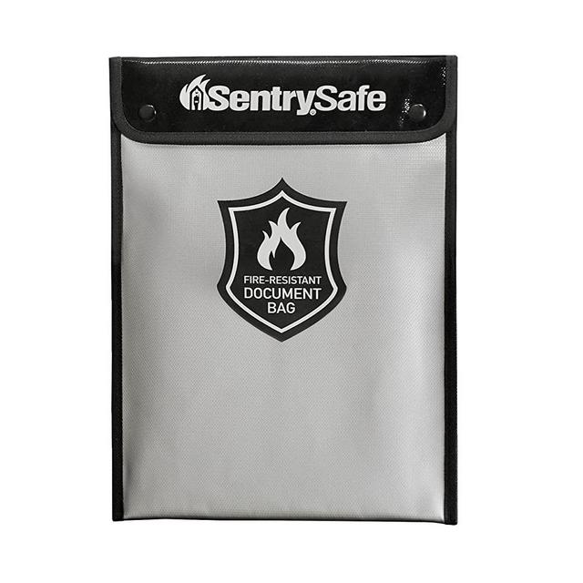 SentrySafe FBWLZ0SSC FBWLZ0 Fire Bag for Documents, 0.1 Cubic Feet