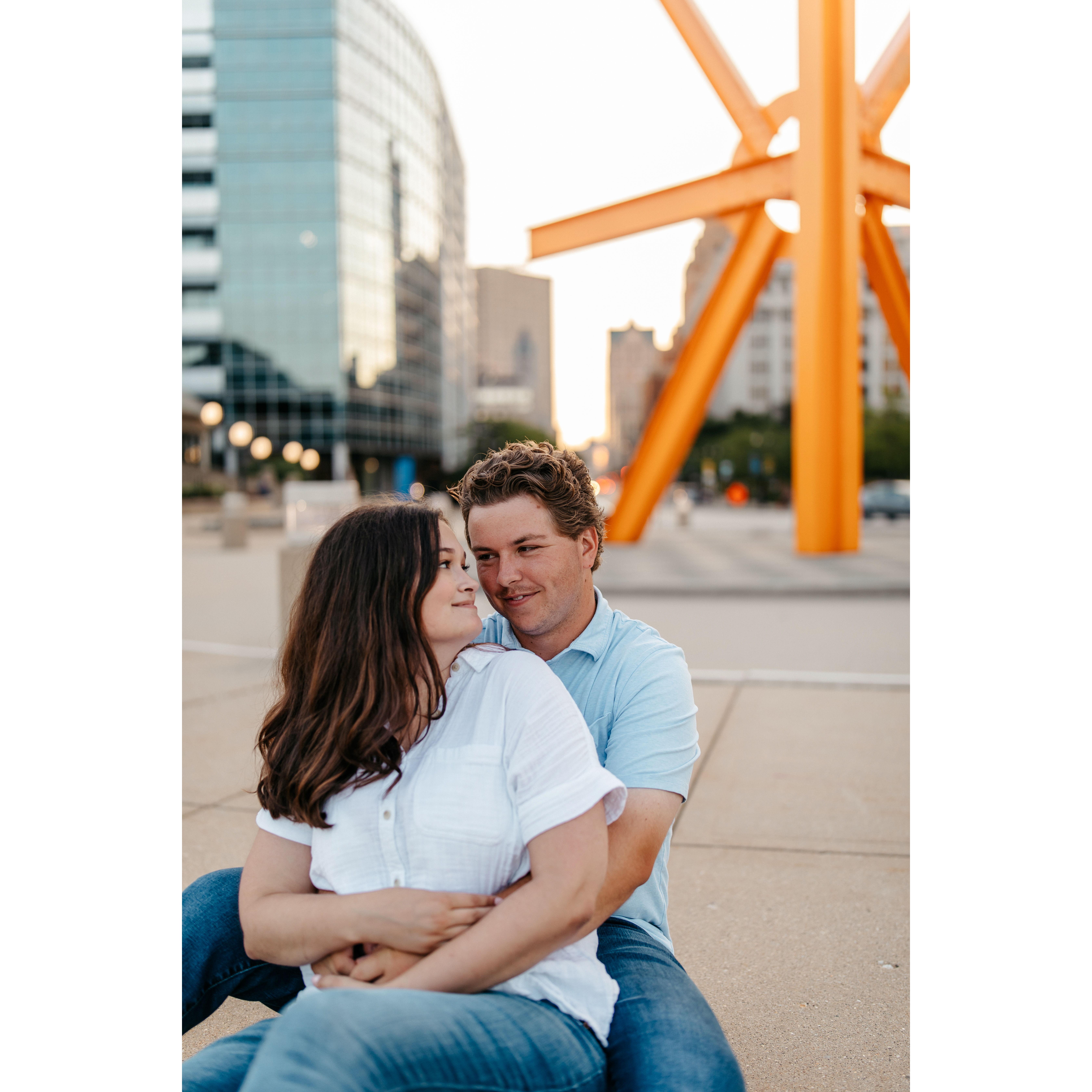 One of our favorites from our engagement session!