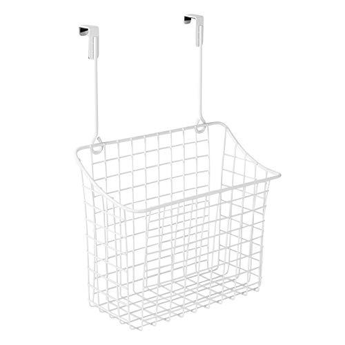 Spectrum Diversified Grid Storage Basket, Large, White