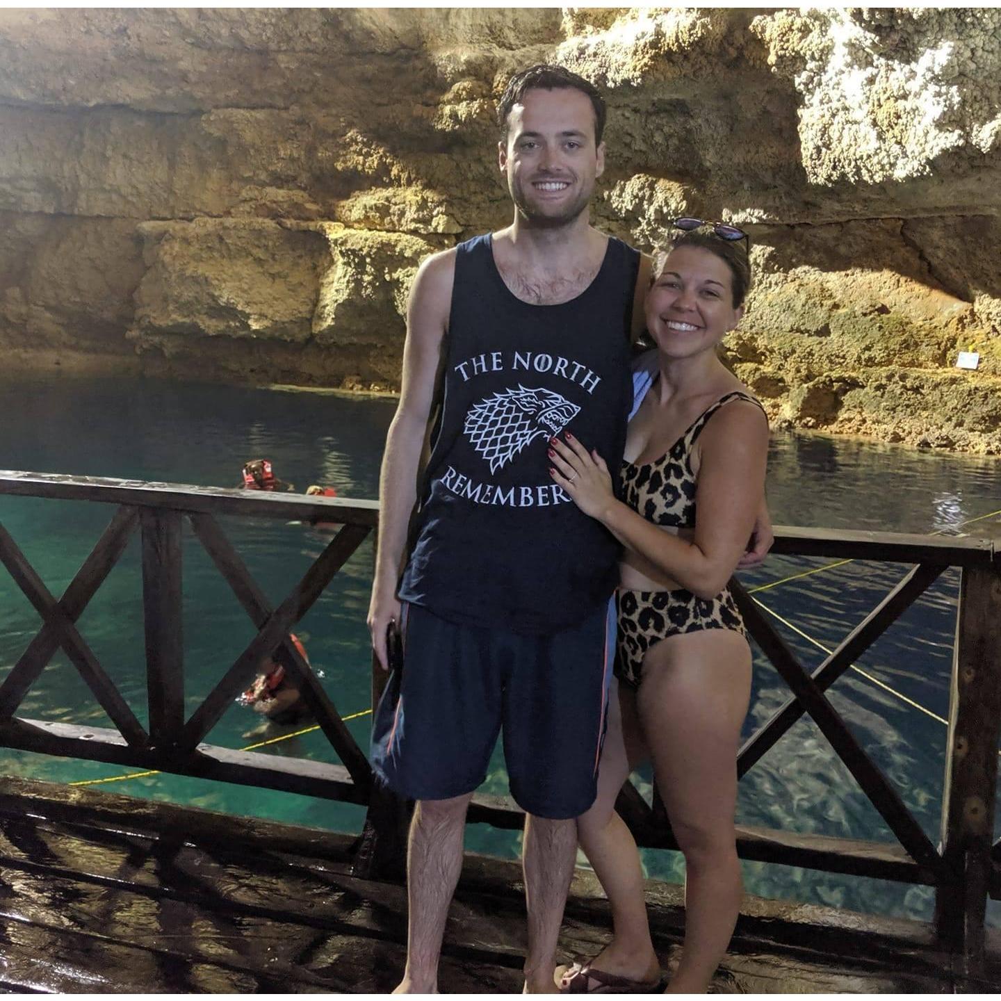 Cenote in Tulim, Mexico