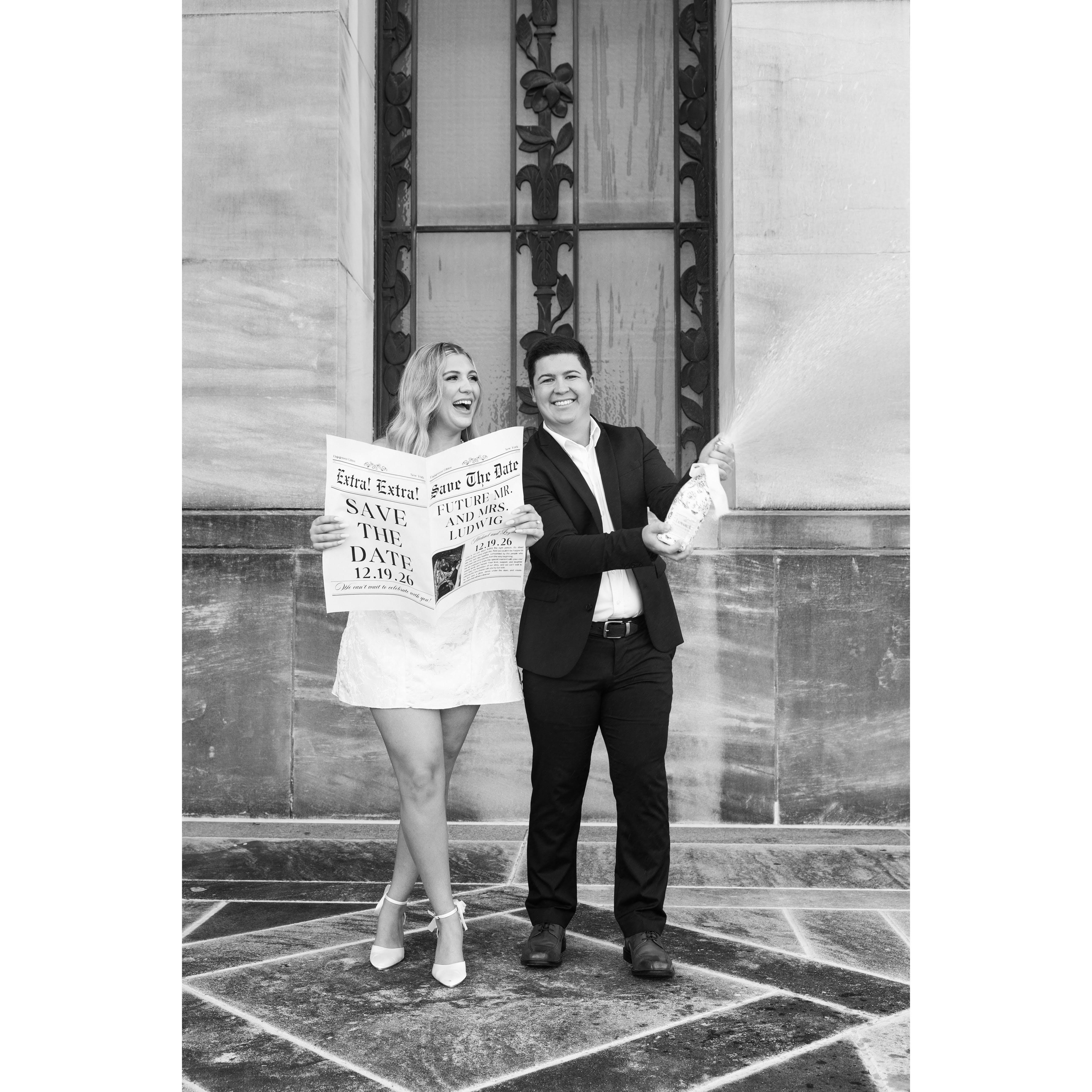 Our engagement photos.
