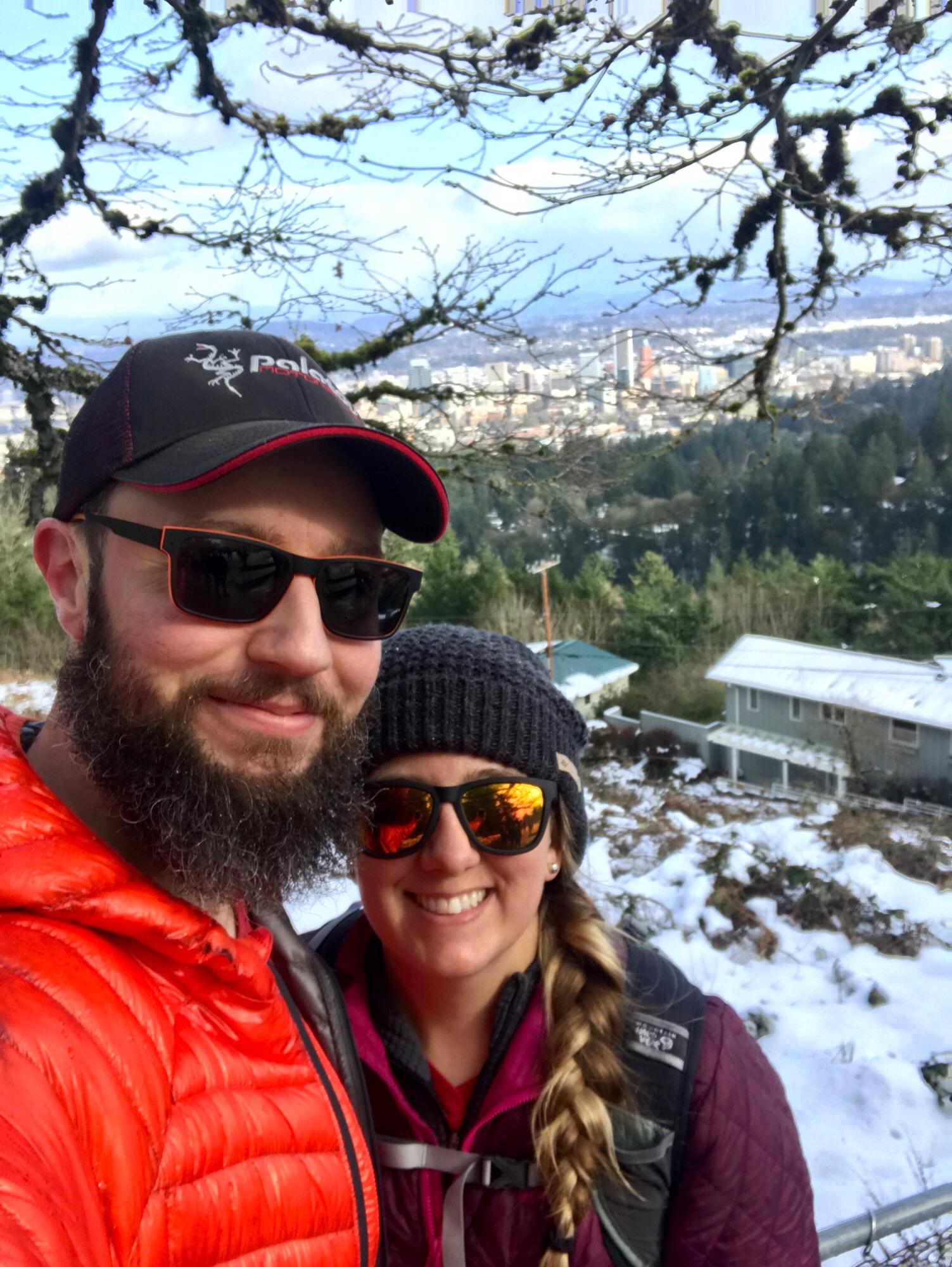 Hike to Pittock Mansion - Portland, Oregon - February 2018
