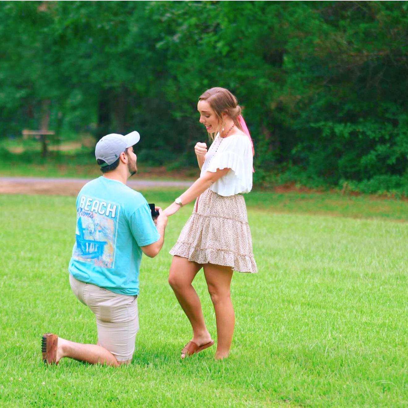 The moment I said YES to forever!!!
