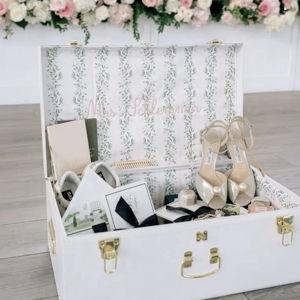 Custom Bridal Keepsake Trunk
