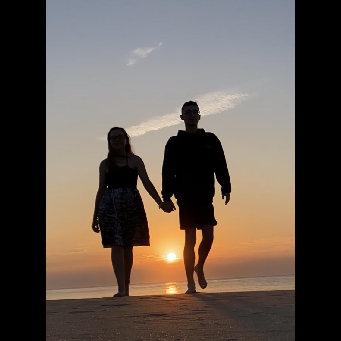 Sunrise at the beach