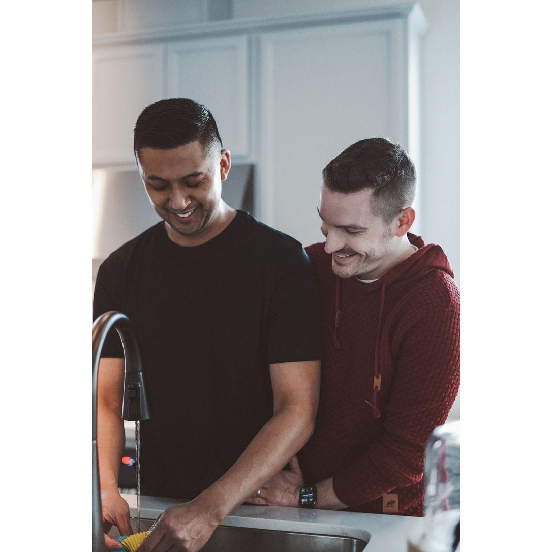 Cooking together has become one of our favorite ways to spend time with each other.