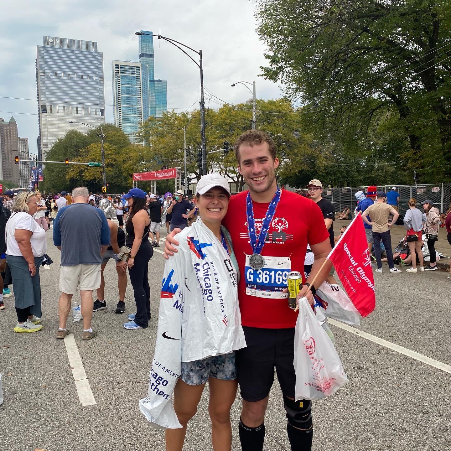 Chicago Marathon finishers