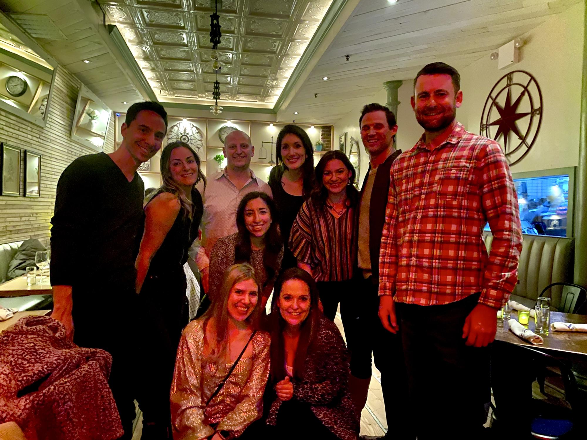 March 2020 - the weekend before COVID shut everything down (my birthday dinner!)