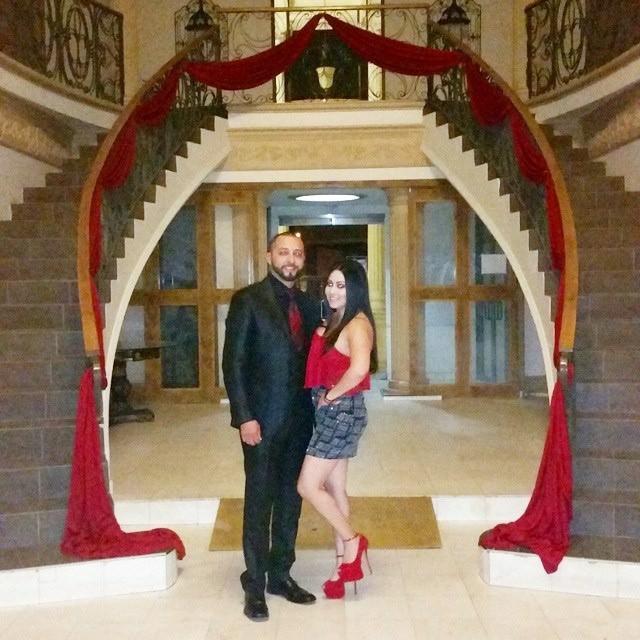 At my cousin's daughter's Quince.
