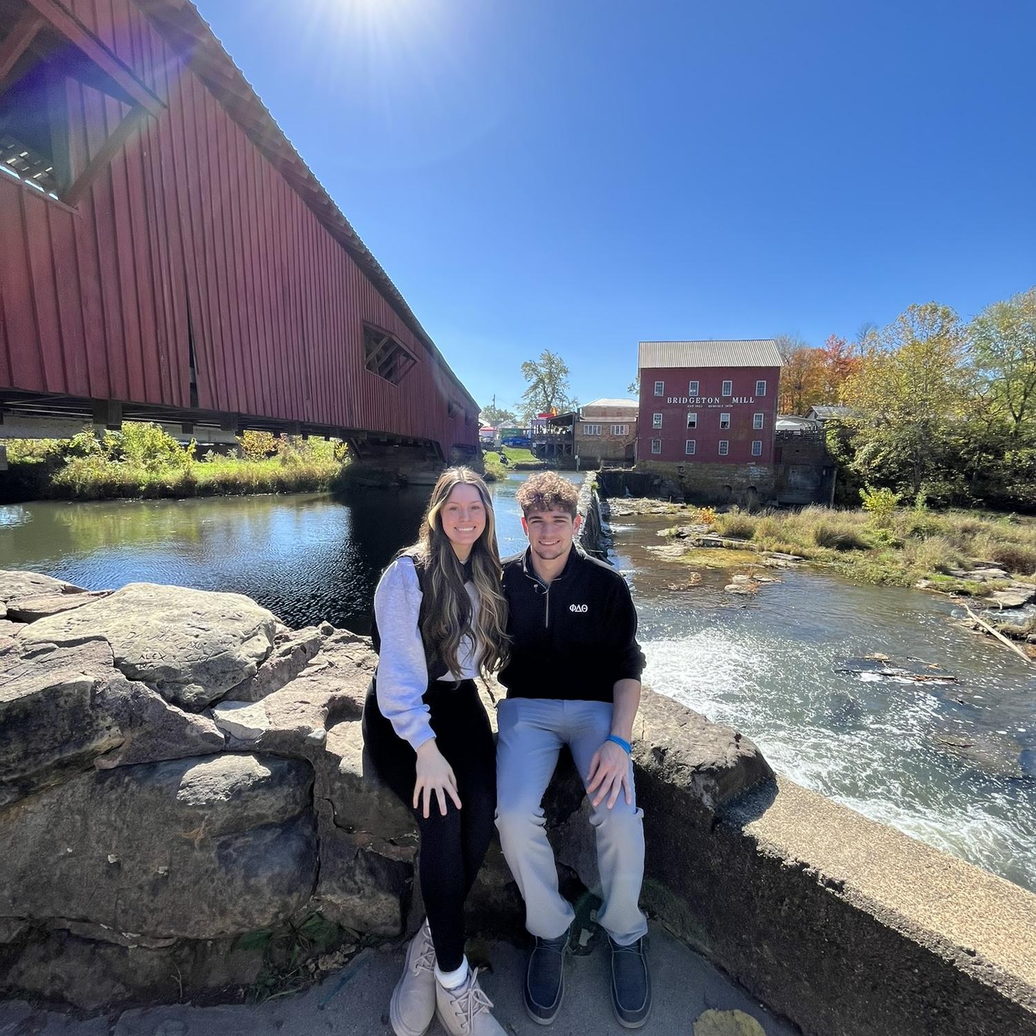 covered bridge!