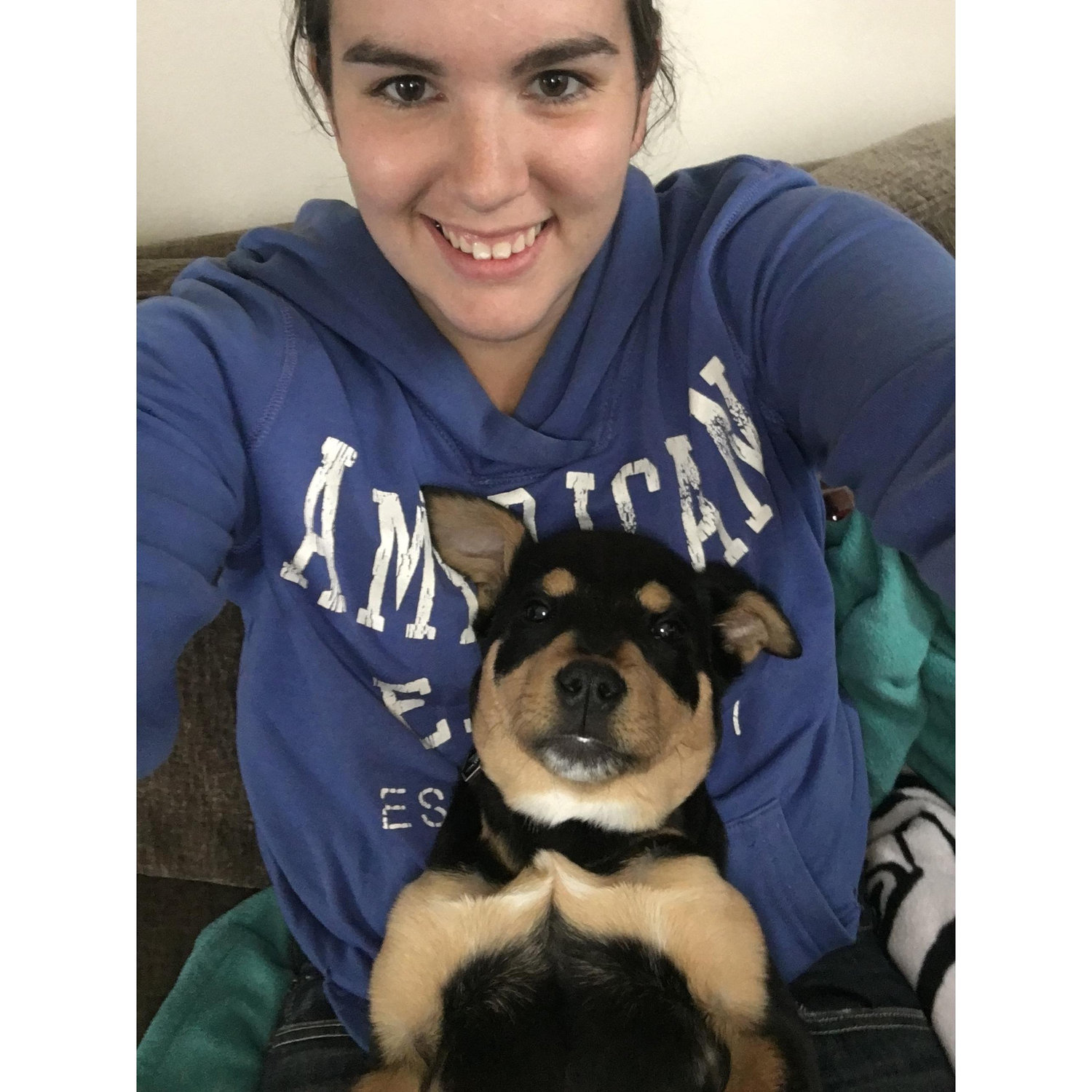 Our first furbaby Xena!
