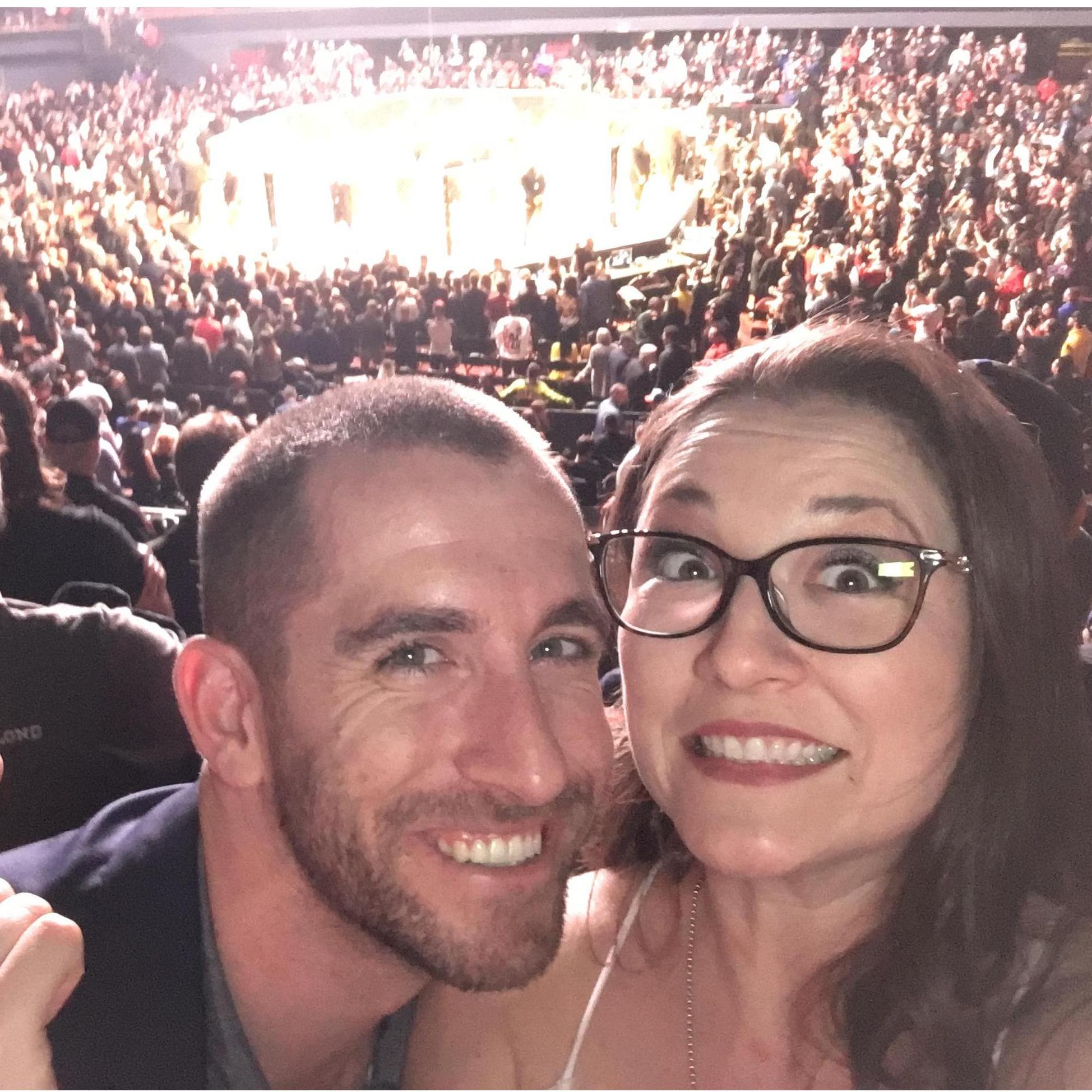 Bucket list check off at UFC 232
