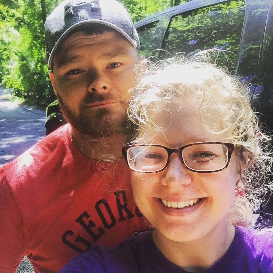 After surviving our first tent-camping trip (complete with rain every day) and our 5 year anniversary. 2018.