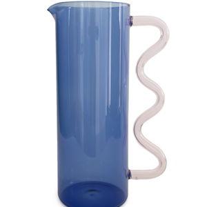 Sophie Lou Jacobsen Wave Glass Pitcher