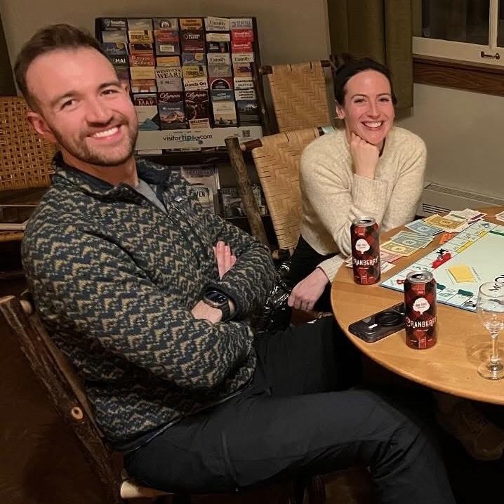 Megan kicking Slater’s ass in monopoly :)
