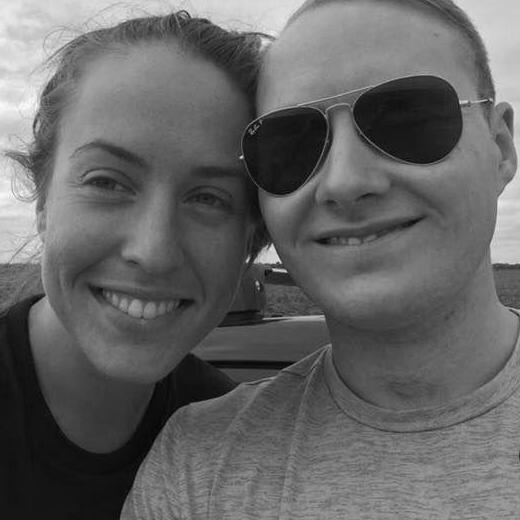 Watching airplanes together -our favorite thing to do!