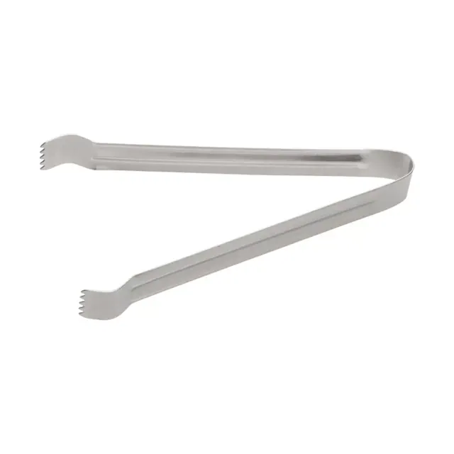 Winco Pom Tongs, Satin Finish Stainless Steel, 6"
