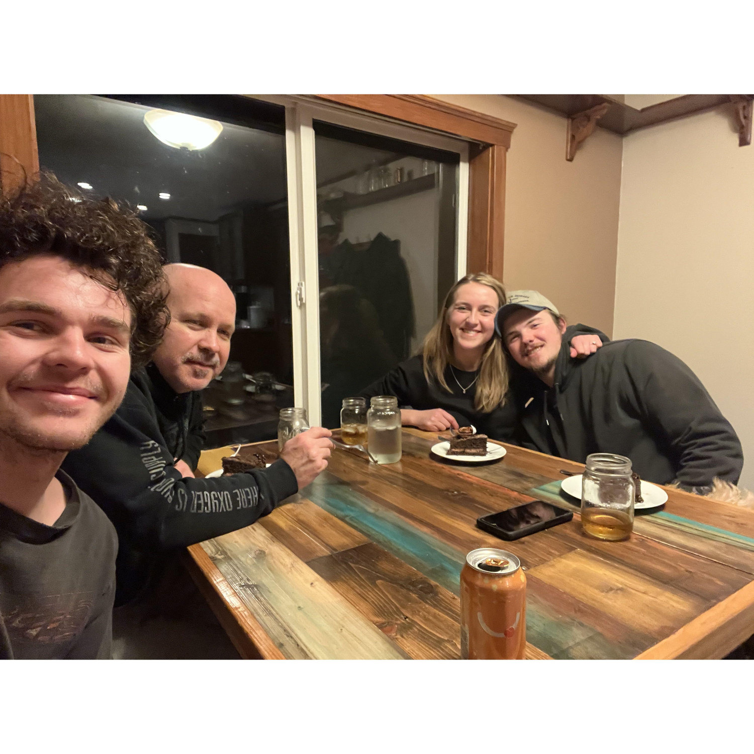 Celebrating the engagement!
