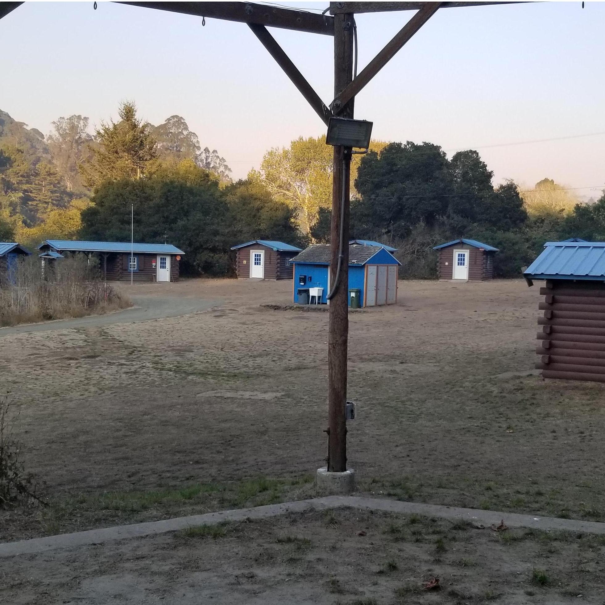 Open space for camping