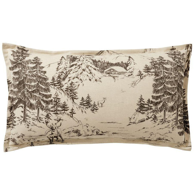 Rustic Forest Sham, King