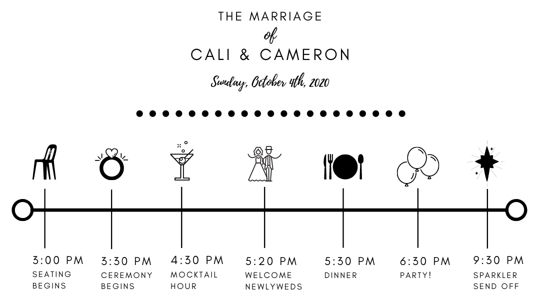 The Wedding Website of Cali Godwin and Cameron Oram