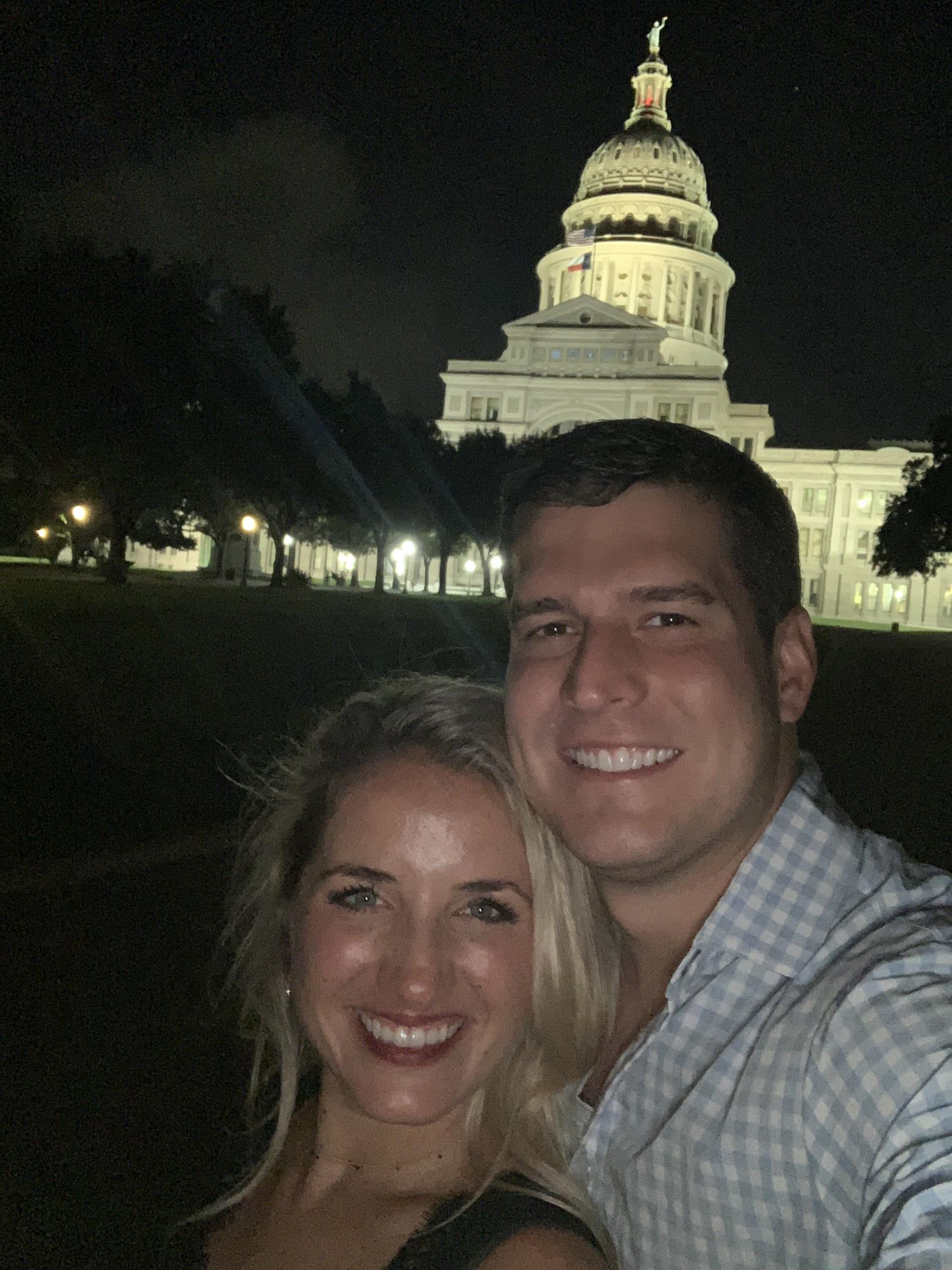 First date night stroll to the capitol!