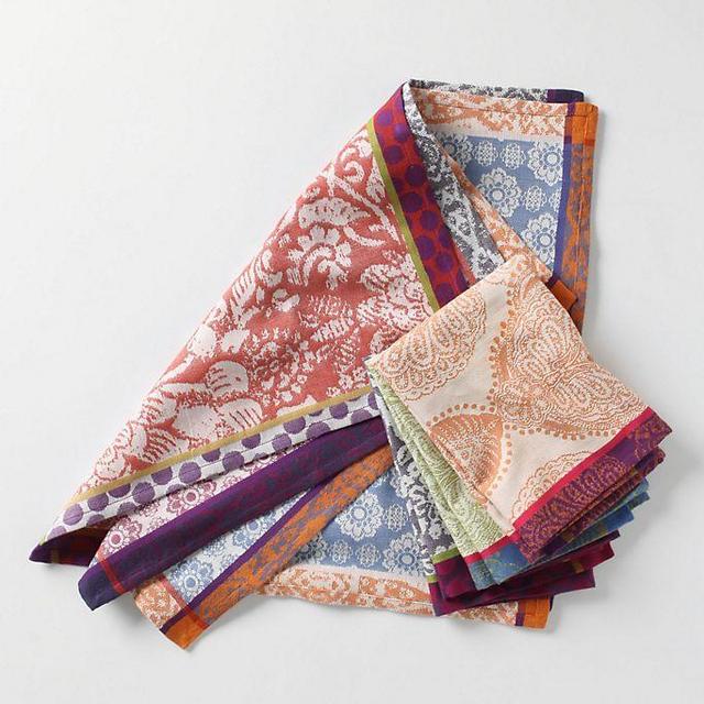 Nifty Napkins in Multi Color, Set of 6 from Anthropologie