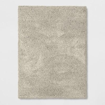 7'X10' Solid Eyelash Woven Shag Rug Tan - Project 62™