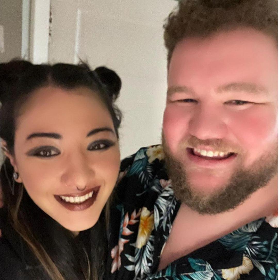 Coop's 30th Bday! I dressed up as his "goth dream girl" (Spring 2022)