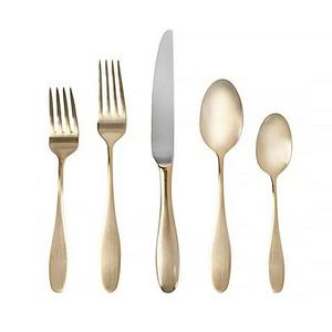 Towle® Living Ashwell Gold 20-Piece Flatware Set