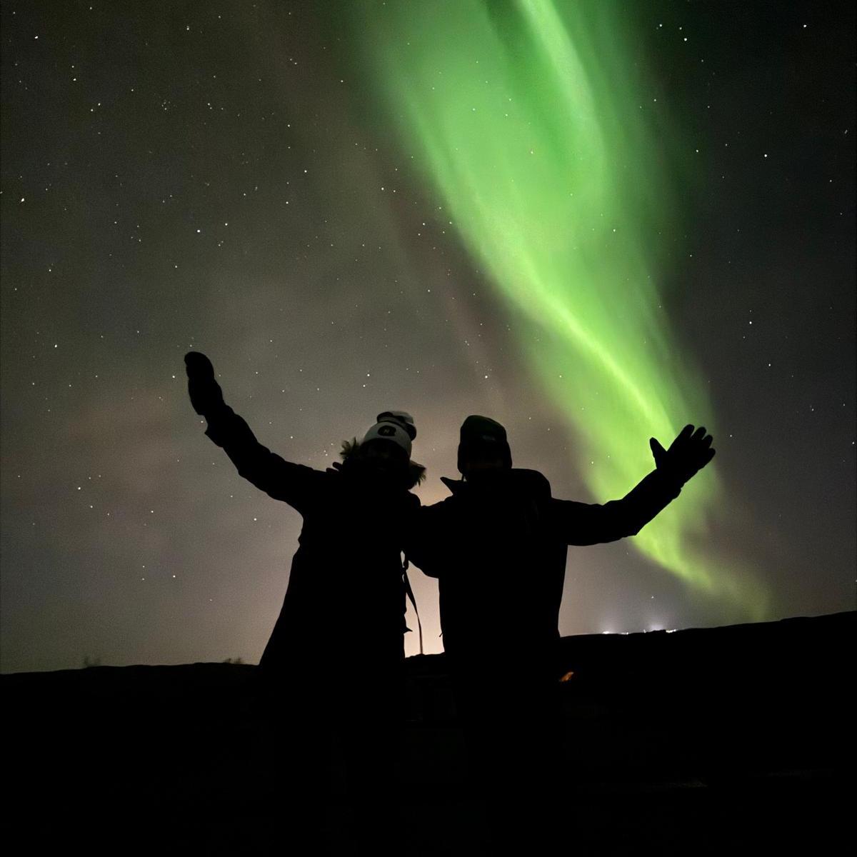 Under the Northern lights in Iceland - 2024
