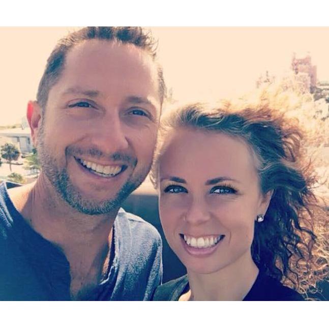 Just a couple months after we met in St Pete for his friend's birthday weekend!