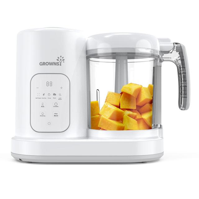 Baby Food Maker | Baby food Processor | Puree Blender Multi-Function Steamer Grinder Blender, Baby Food Warmer Mills Machine, Constant Temperature 24h, Auto Cooking Grinding