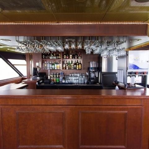 Bar onboard the Sapphire.