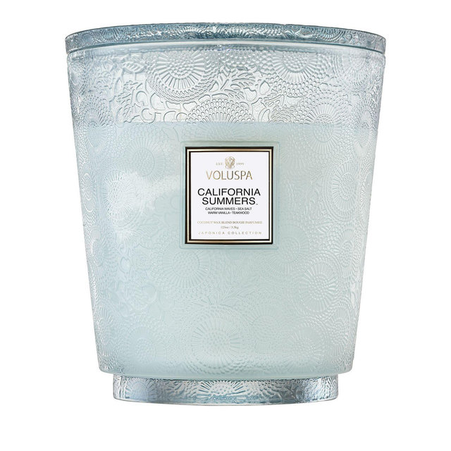Voluspa California Summers 5 Wick Hearth Candle, 123 oz.