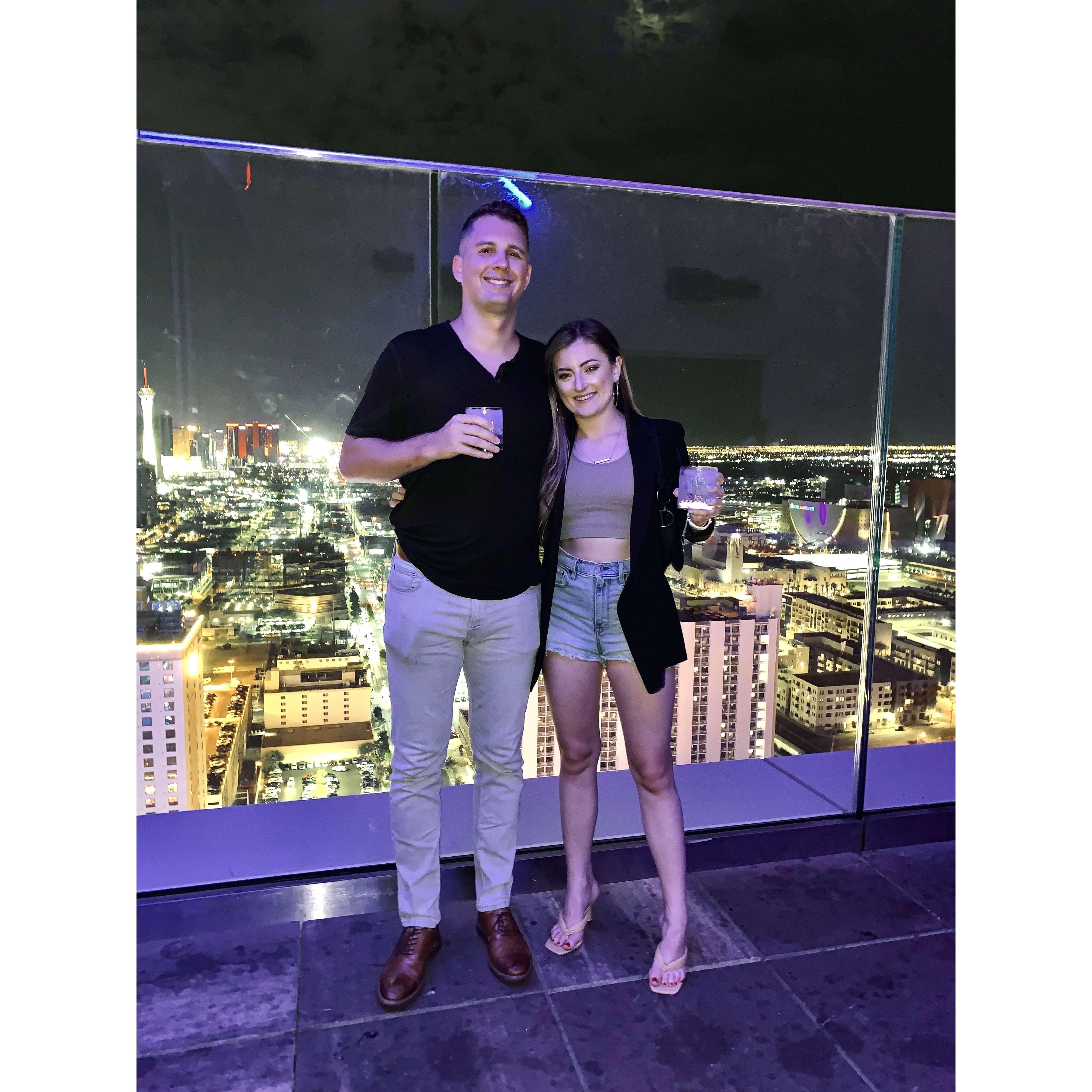 Circa rooftop in Las Vegas! One of our favorite spots!
