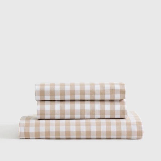 Classic Organic Percale Fitted Sheet Set