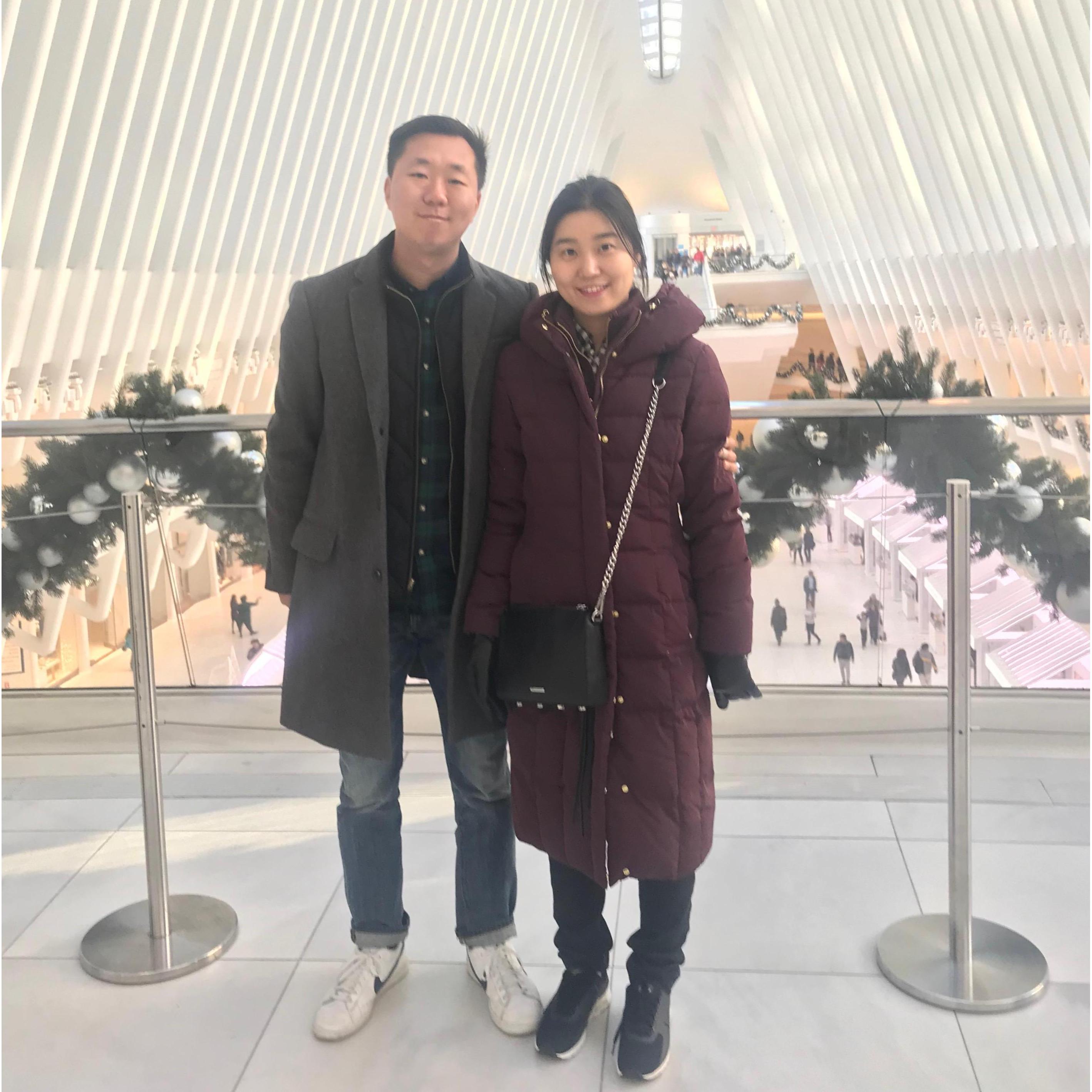 At the Oculus, NY
