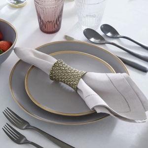 Festival Linen Dinner Napkins - Set of 4