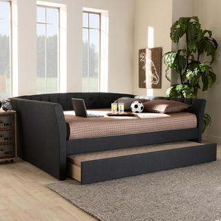 Delora Daybed with Roll-Out Trundle Bed