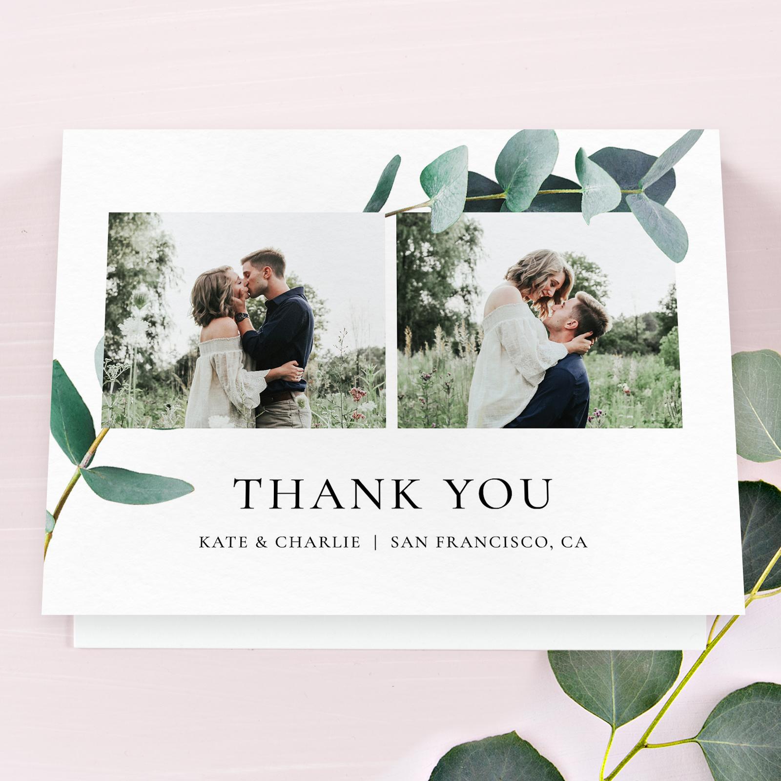 Zola Thank You Cards - Galata Photo