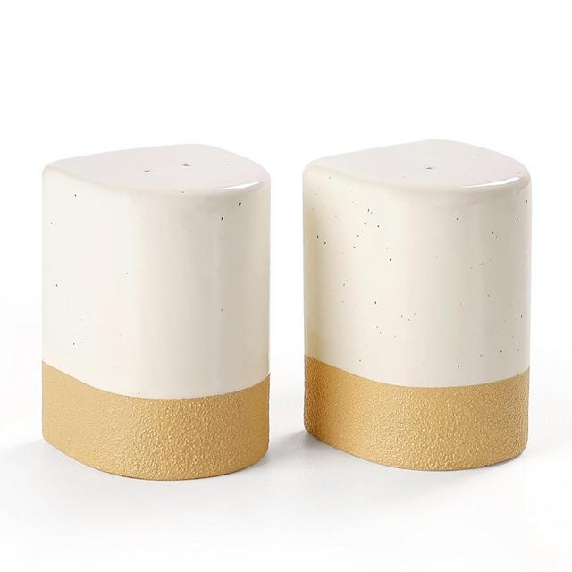 Salt and Pepper Shakers, Ceramic Salt Shaker set of 2, Cute Farmhouse Kitchen Decor Salt and Pepper Shaker, Salt Pepper Container Set for Wedding Registry Ideas Gift, ANTIS'S HOME