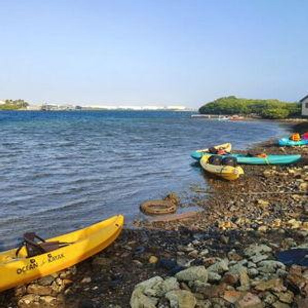 Kayak Tour to Seaglass Island