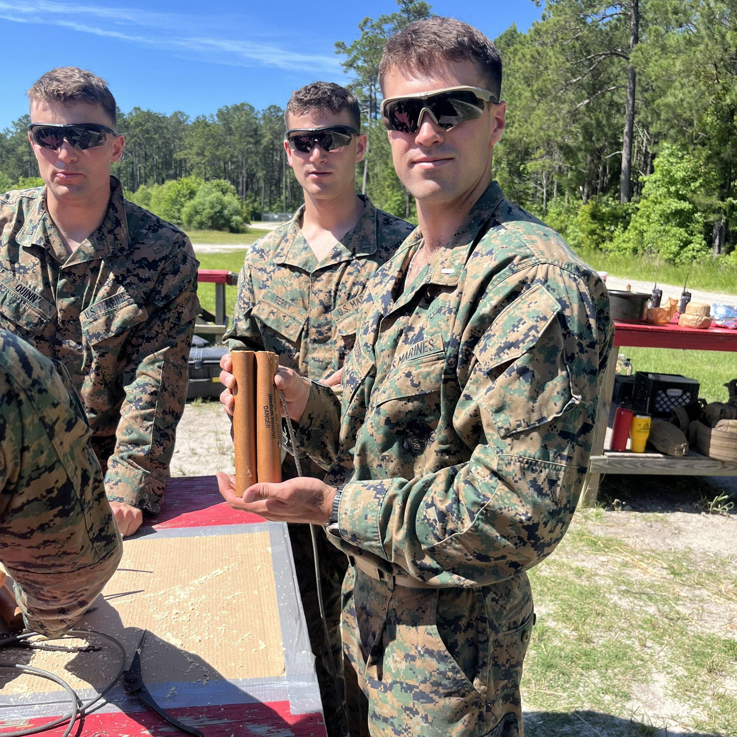 Jackson becomes a combat engineer