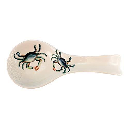 Beachcombers SS-BCS-03628 Crab Spoon Rest, Blue