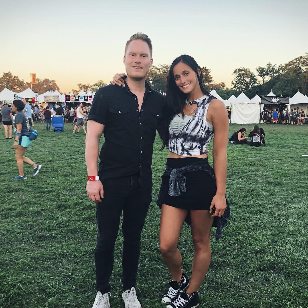 Our first picture as a couple.