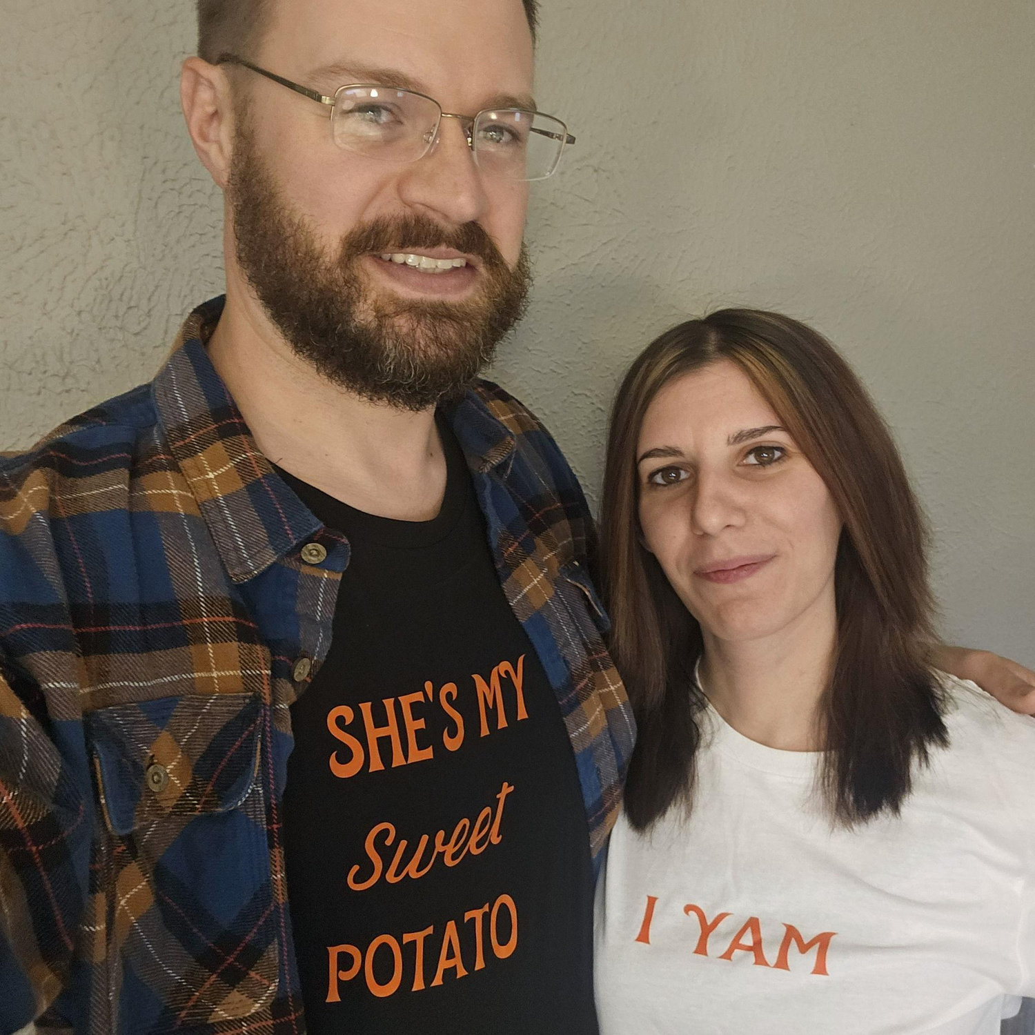 This was from our first Thanksgiving with his family.